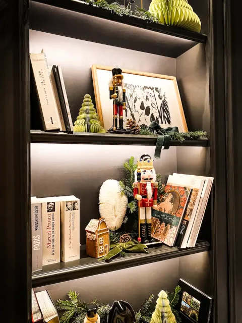 décoration de Noël pour l'hôtel Bowmann à Paris par l'équipe MPV