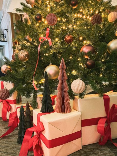 Décoration Noël - Hotel des Mathurins - Agence MPV