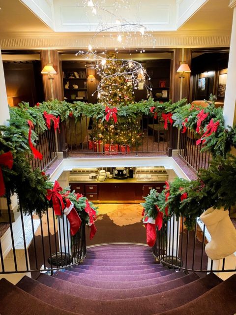 Décoration Noël - Hotel des Mathurins - Agence MPV